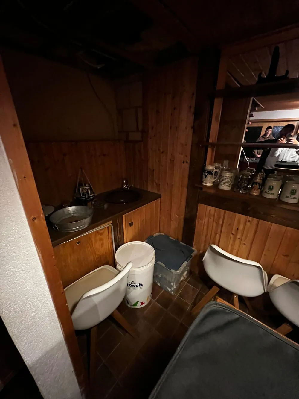 Kellerraum im Rohbau vor dem Innenausbau